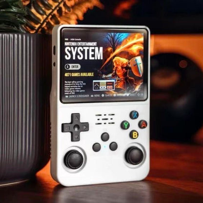 Game console retro master r36s white